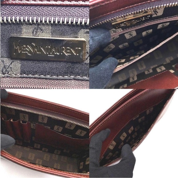 Yves Saint Laurent Brown Clutch - Picture 6 of 10